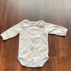 Baby Club Chic Charming Bear and Airplane Print Bodysuit